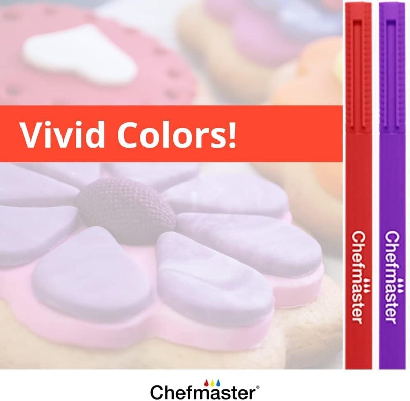 Chefmaster Food Decorating Pens - 10 Pack - Image 3